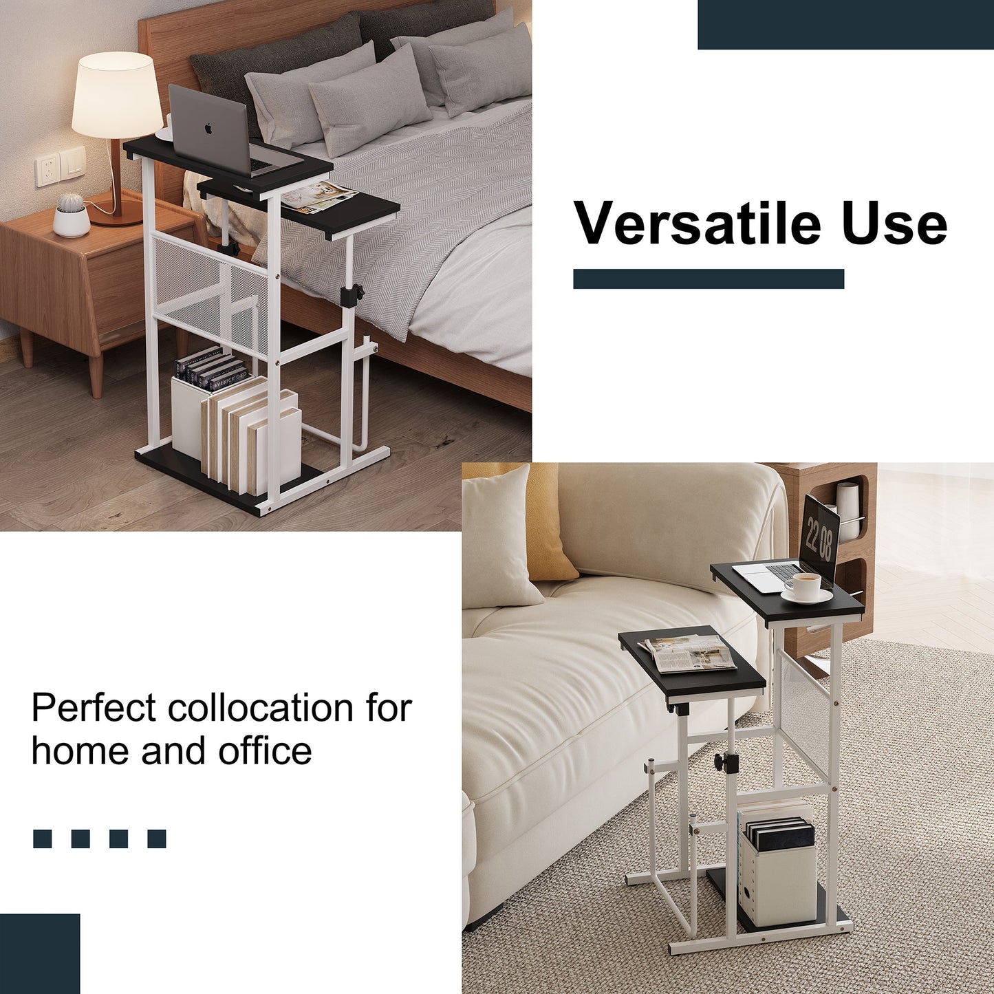 sobaniilowholesale Home Office Computer Desk with Monitor Stand, Stable Design Writing Desk¡ꡧClearance¡ê?